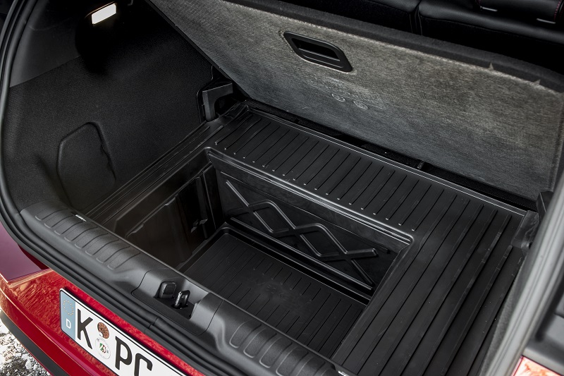 ford puma hybrid boot space